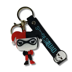 Llavero o Colgante Mochila Cute Harley Quinn Traje tamaño pequeño