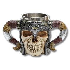 Mug Calavera #4 Metalico