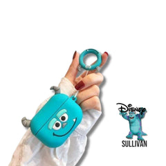 Funda Protectora AirPods Pro James P. Sullivan + Ruedita