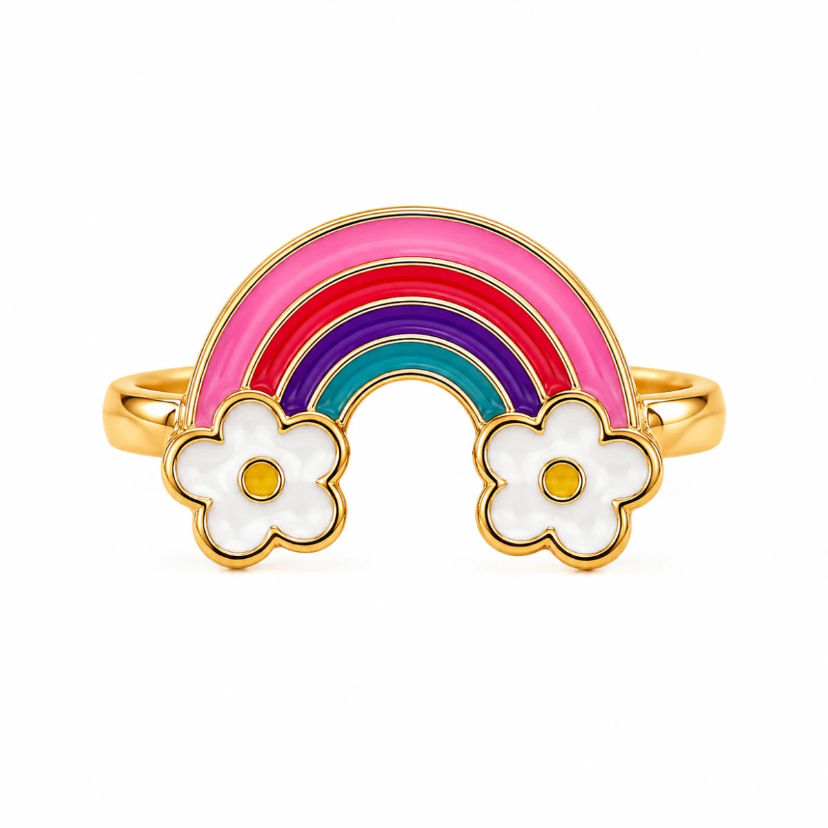 Anillo Arcoíris Floral