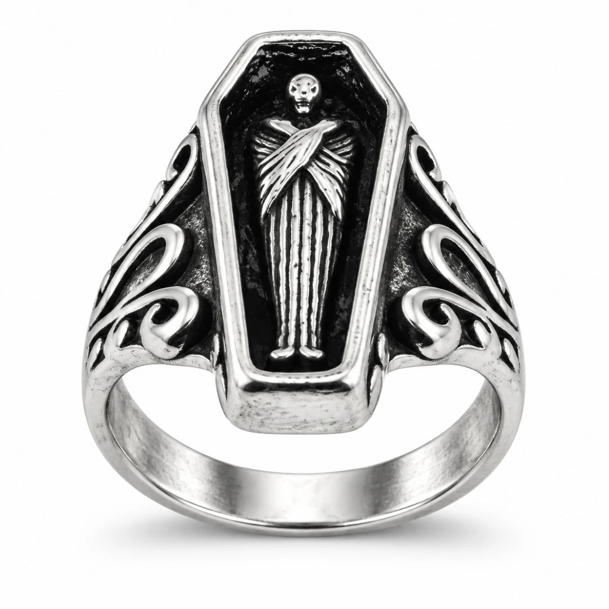 Anillo Ataúd con Momia