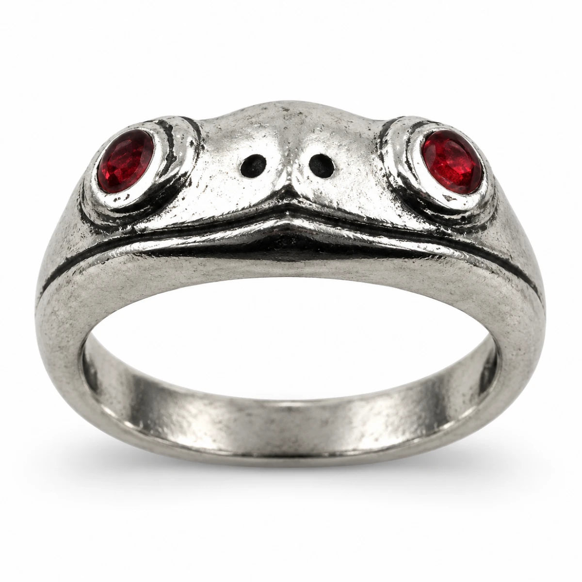 Anillo Rana con Ojos Rojos