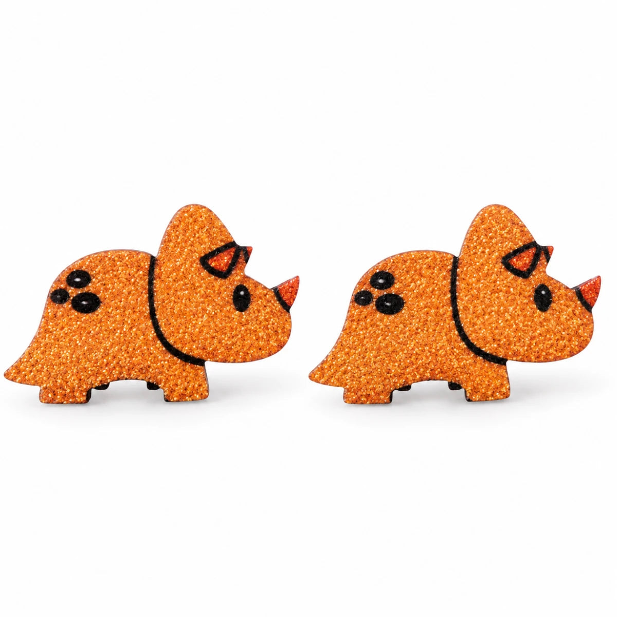 Aretes Dinosaurio Triceratops