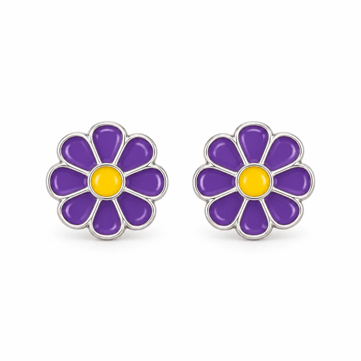 Aretes Margarita Morada