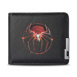 Billetera Spider-Man Araña Roja Negra