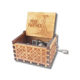 Caja Musical Pantera Rosa Madera