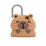 Candado Capibara Kawaii
