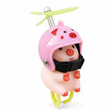 Cerdito Motero Casco Cerdito