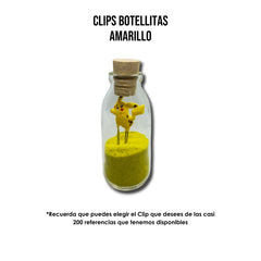 Clips Botellitas para Recordatorios - Decorar o Regalo