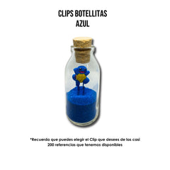 Clips Botellitas para Recordatorios - Decorar o Regalo
