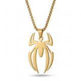 Collar Spider-Man Araña Dorada