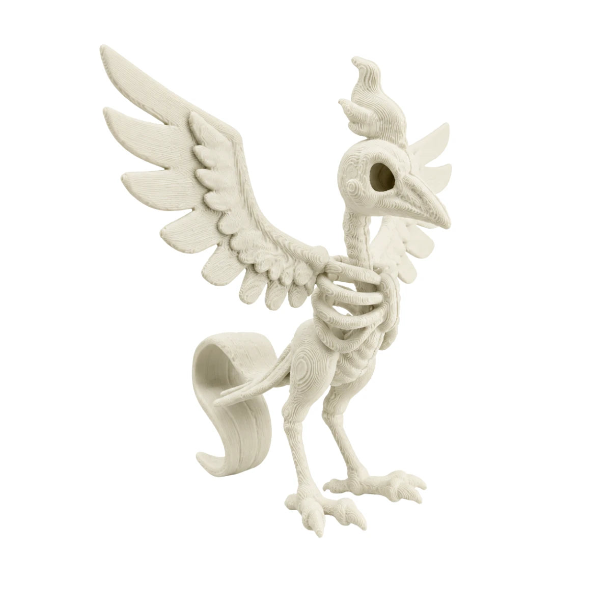 Figura 3D Articuno Esqueleto Fósil 11.1 cm