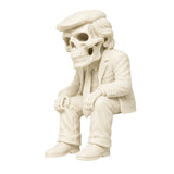 Figura 3D Donal Trump Esqueleto Fósil Sentado 10.6 cm