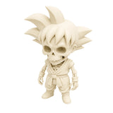 Figura 3D Goku Chibi Esqueleto Fósil 12 cm