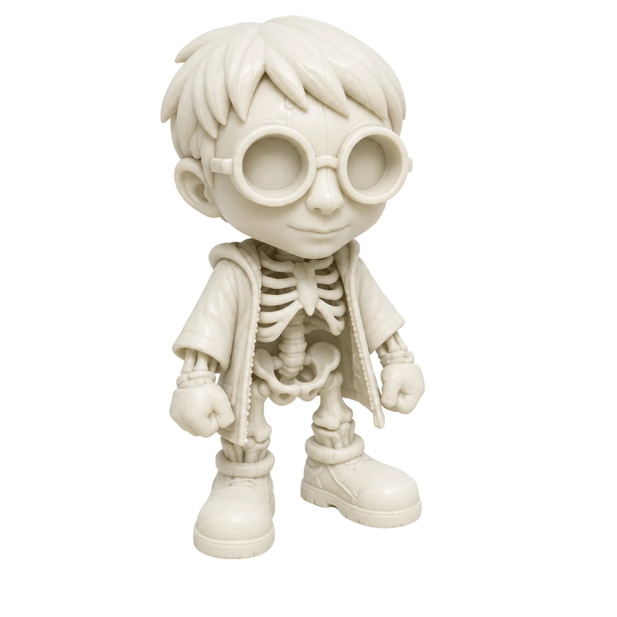 Figura 3D Harry Potter Esqueleto Fósil 10 cm