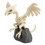Figura 3D Lugia Esqueleto Fósil sobre Roca 12.3 cm