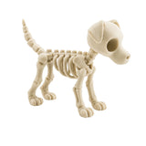 Figura 3D Perro Esqueleto Fósil de Pie 9.3 cm