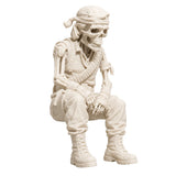 Figura 3D Rambo Esqueleto Fósil Sentado 11.1 cm