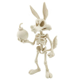 Figura 3D Wile E. Coyote Esqueleto Fósil con Bomba 17 cm