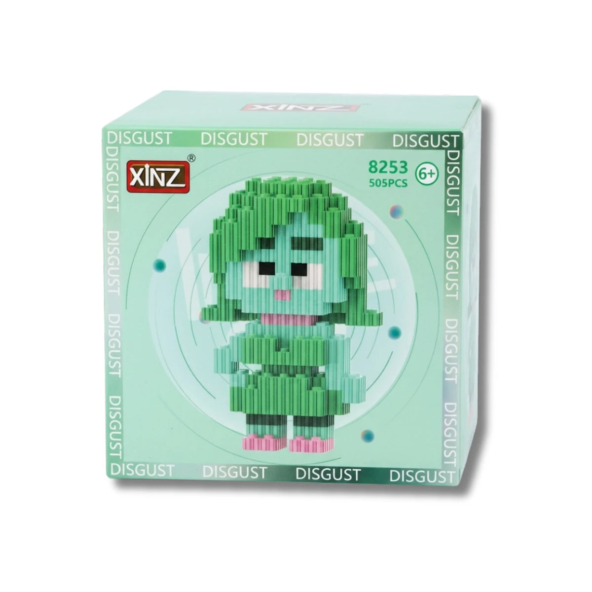 Figura Armable Mini Bloques Desagrado Intensa-Mente