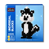 Figura Armable Mini Bloques Pepe Le Pew