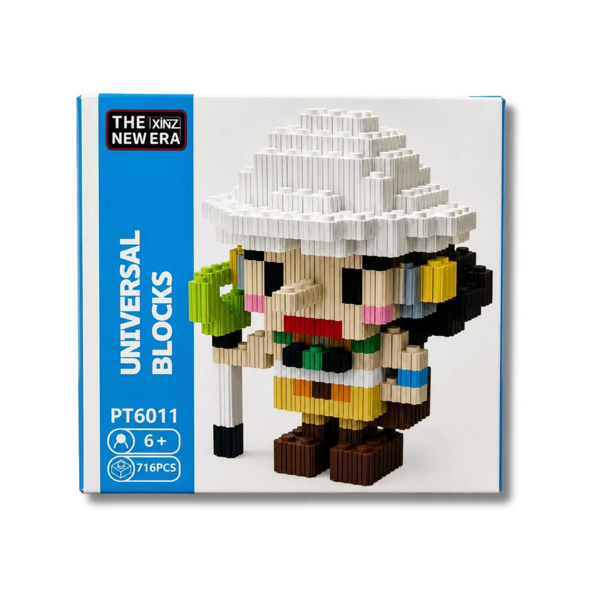 Figura Armable Mini Bloques Usopp One Piece