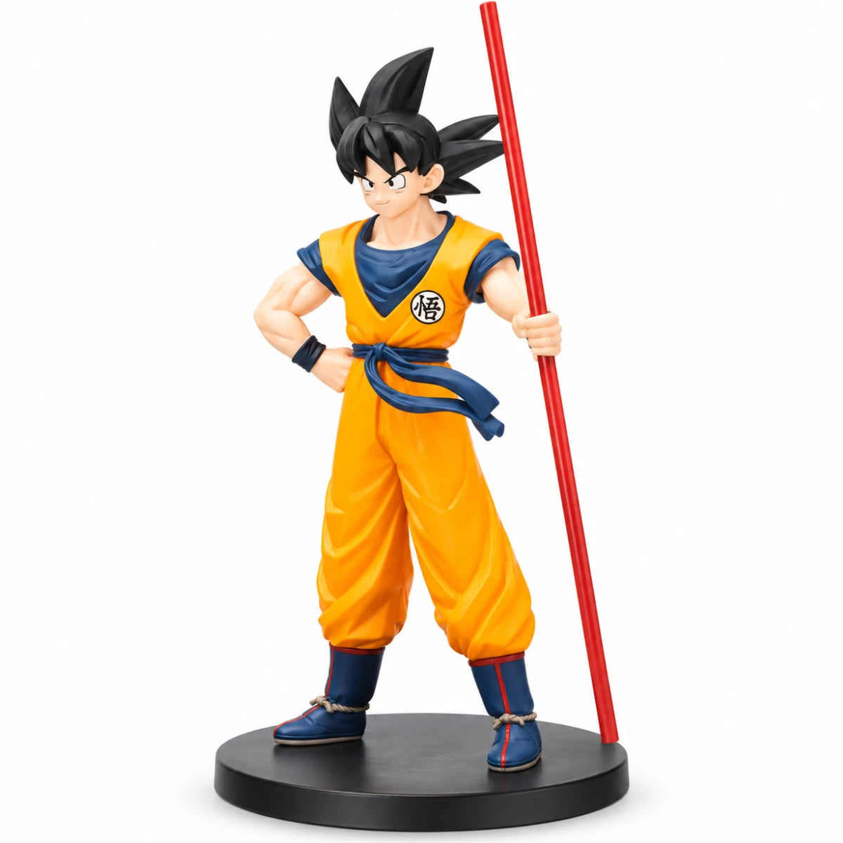 Figura Goku con Báculo Sagrado Dragon Ball 16 cm