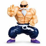 Figura Maestro Roshi Musculoso Dragon Ball 10 cm