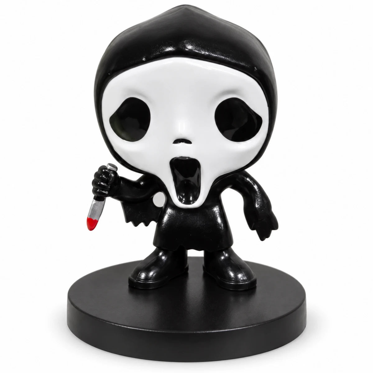 Figura Mini Ghostface Scream con Cuchillo 7 cm