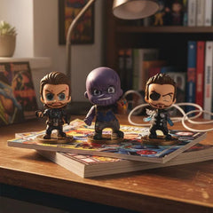 Figuras Avengers Cabezones Infinity War x 8 Unidades
