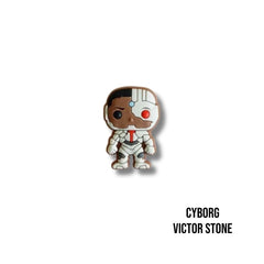 Imanes Cyborg Victor Stone de DC
