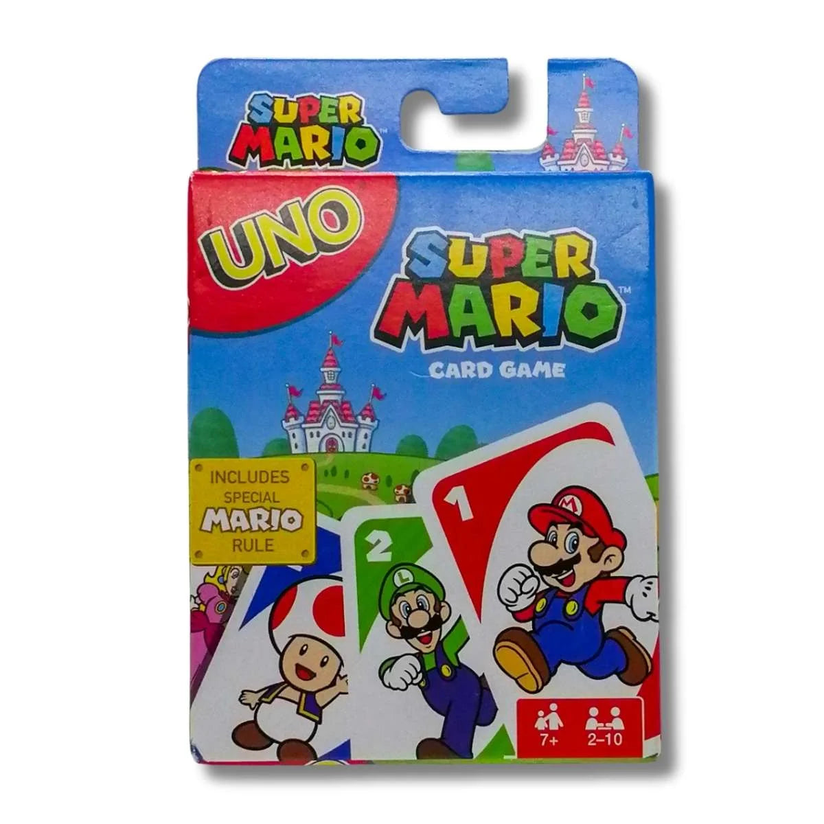 Caja Juego de Cartas UNO Super Mario
