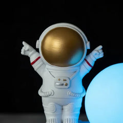 Lámpara Astronauta con Luna