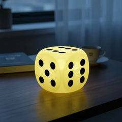 Lámpara dado Amarilla