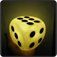 Lámpara dado Amarilla