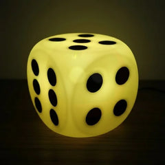 Lámpara dado Amarilla