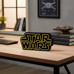 Letrero 3D Star Wars 21 x 11 x 2.8 cm