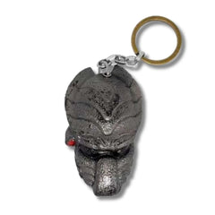 Llavero Cabeza Predators Color Gris