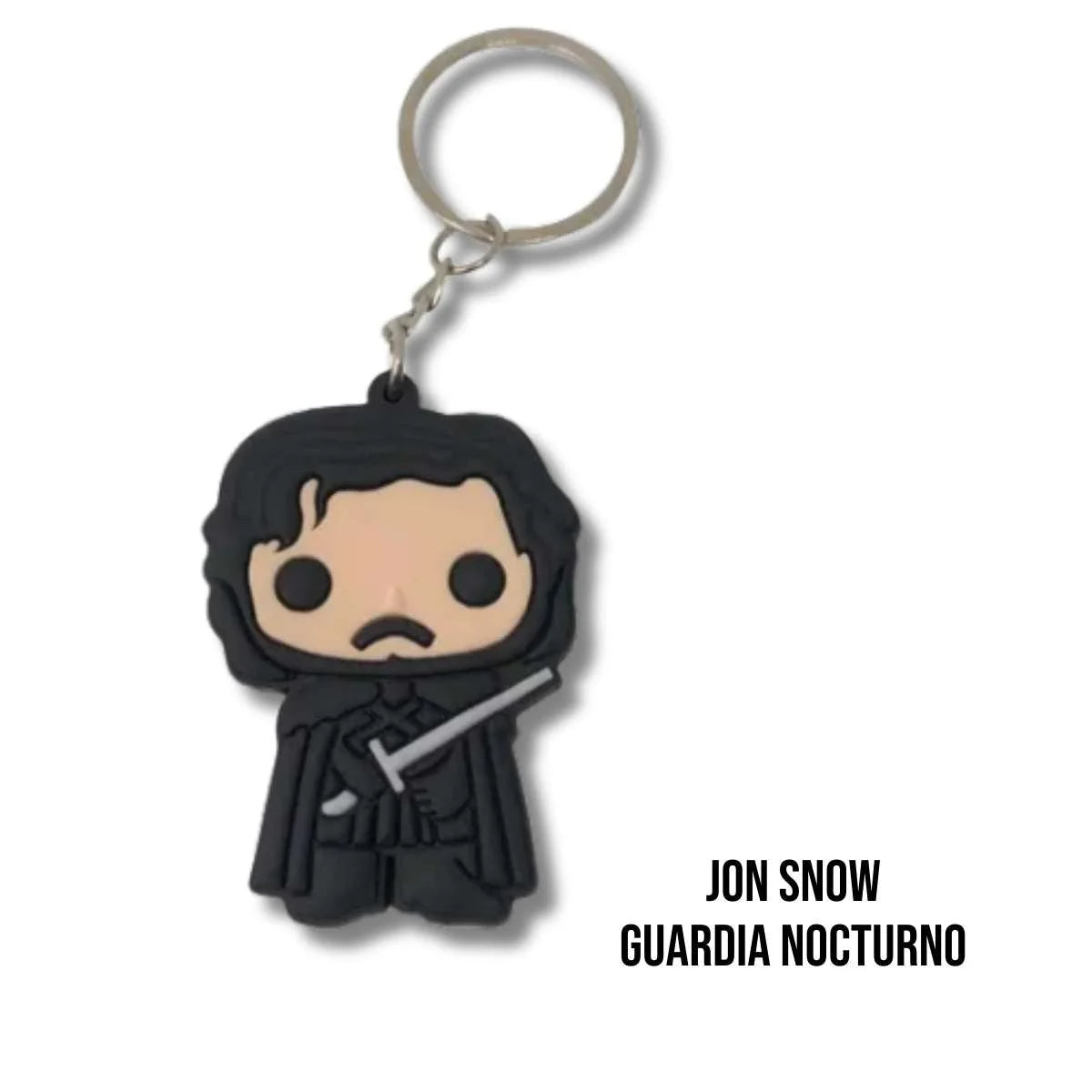 Llavero Jon Snow Guardia Nocturno de Game of Thrones
