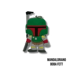 Llavero Mandaloriano Boba Fett de Star Wars