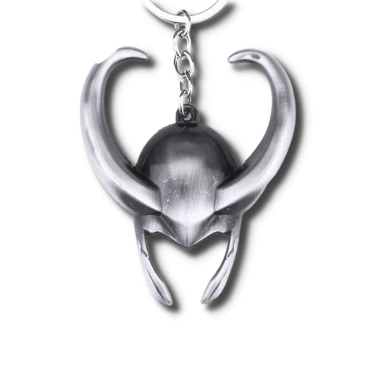 Llavero Metálico Casco Loki