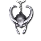 Llavero Metálico Casco Loki