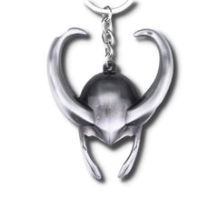 Llavero Metálico Casco Loki