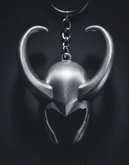 Llavero Metálico Casco Loki