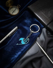 Llavero Metálico Fairy Tail Azul