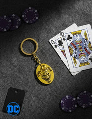 Llavero Metálico Joker Dorado