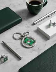 Llavero Metálico Linterna Verde