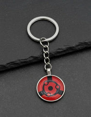 Llavero Metálico Mangekyo Sharingan Eterno Madara