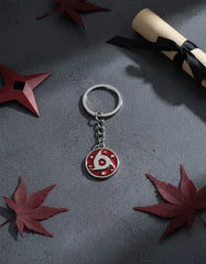 Llavero Metálico Mangekyo Sharingan Itachi Uchiha