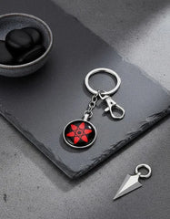 Llavero Metálico Mangekyo Sharingan Sasuke